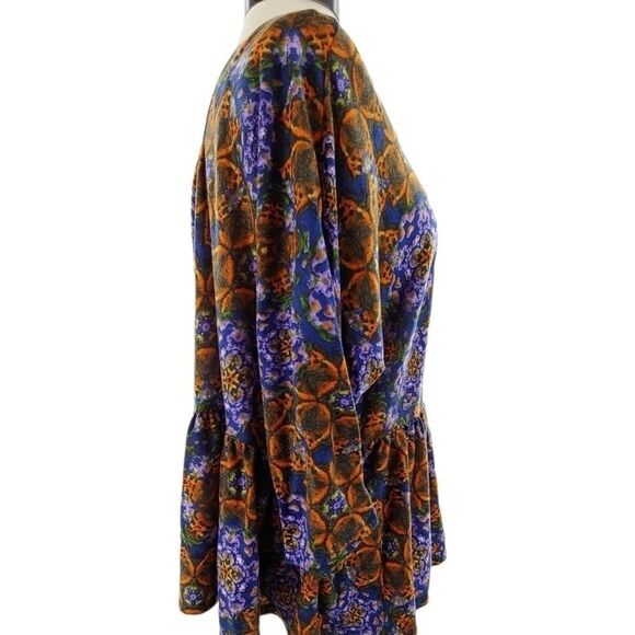 ASOS peplum top in gorgeous print - Picture 5 of 12